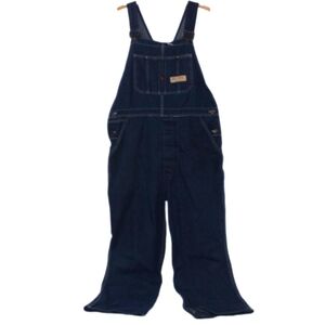 💙 Men's Overalls Denim 40 x 28 NWOT Darkwash